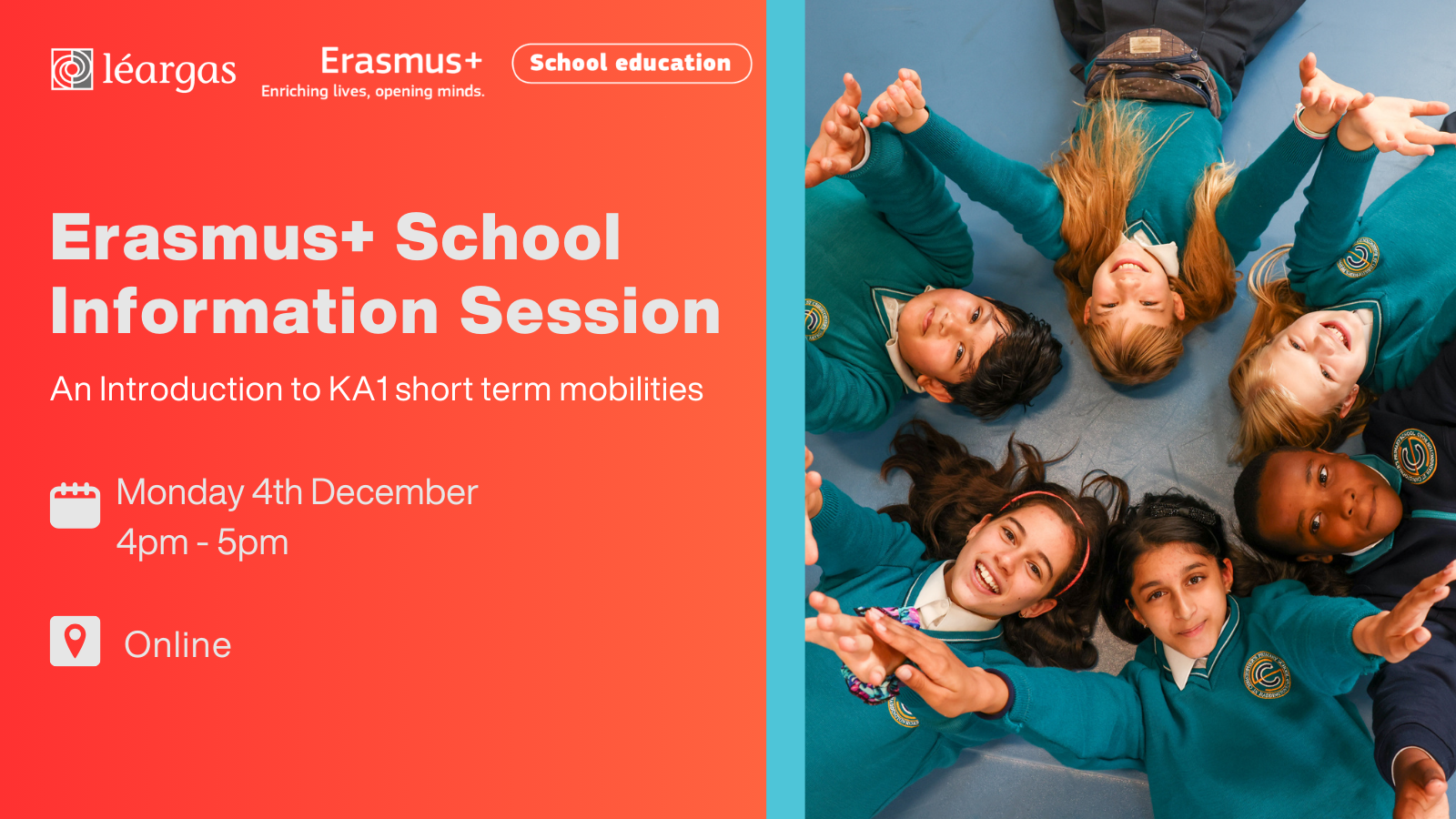 Information Session: Erasmus+ School Education