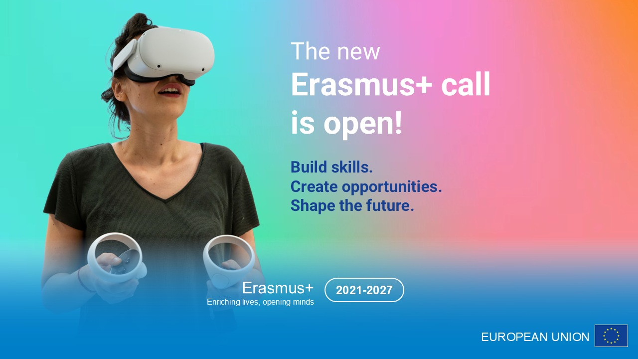 2026 Erasmus+ Call for Proposals Now Open!
