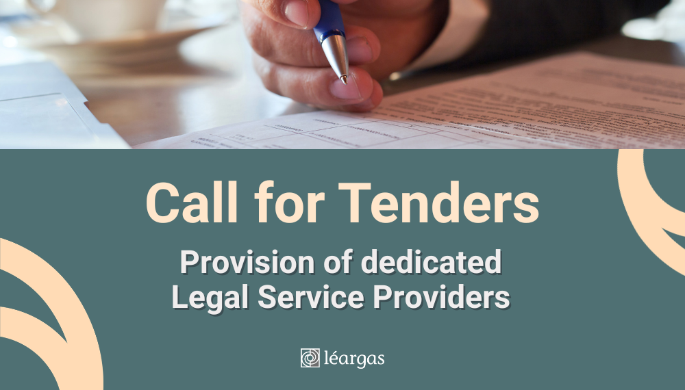 Call for Tenders: Provision of dedicated Legal Service Providers
